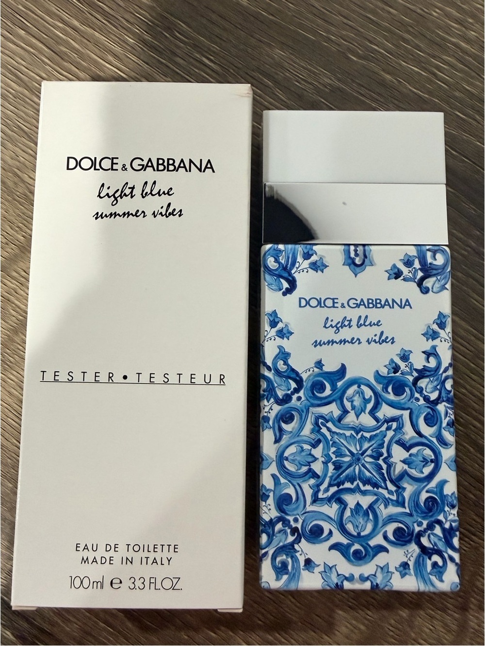 Dolce & Gabbana Light Blue Summer Vibes Limited Edition EDT 100 ml NEW